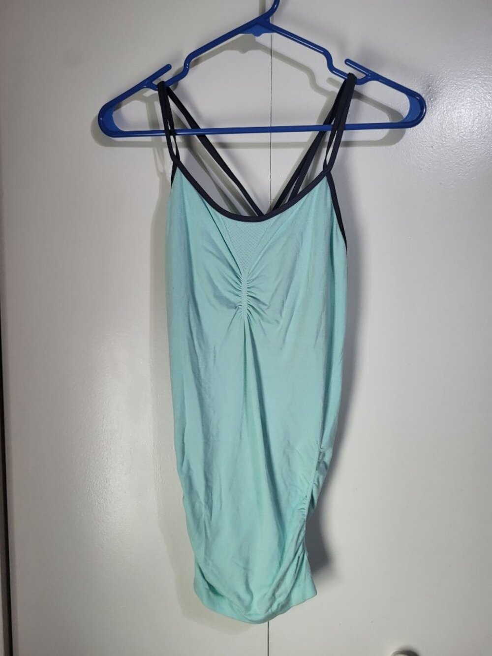 Sweaty Betty Women's LG Ruched Workout Tank Top Pastel Strappy Yoga Athleisure - Picture 3 of 8